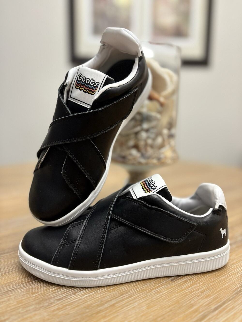 NEW Goats Company Smooth Sport Combo 717 Leather Women’s Shoes Sneakers Size 6.5